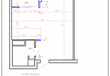 Дизайн проект интерьера квартиры в стиле ЛОФт в ЖК "Тургенев"
